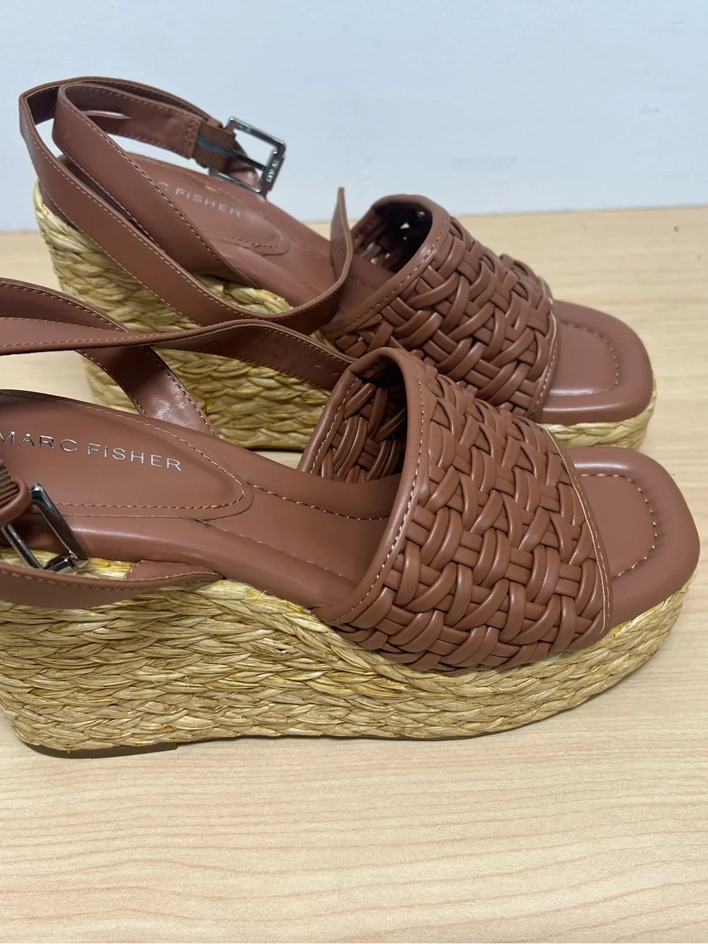 Marc Fisher Gladi Wedge Sandals